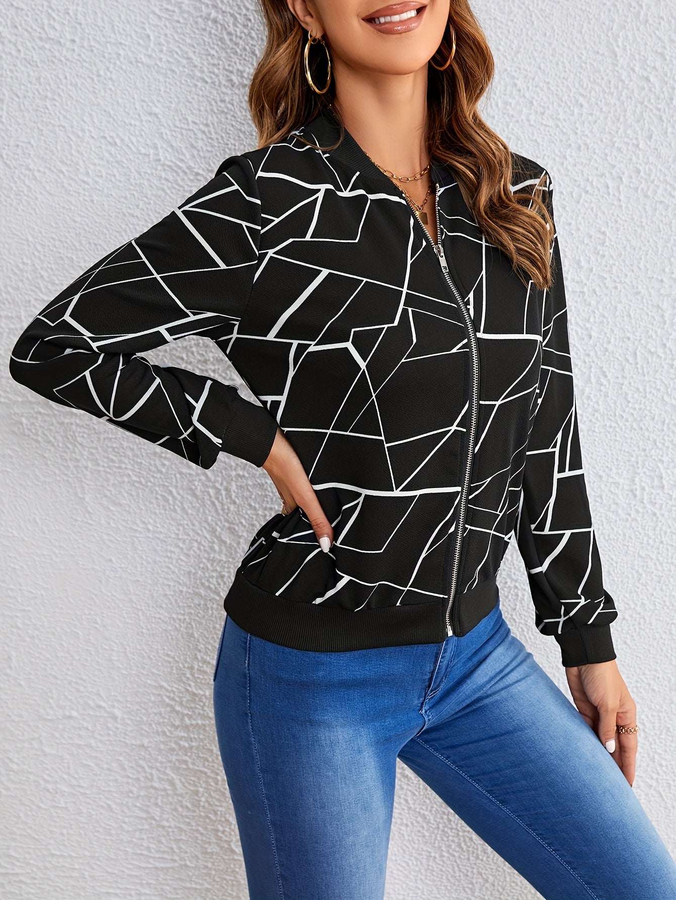 Carly – Geometrisch jasje