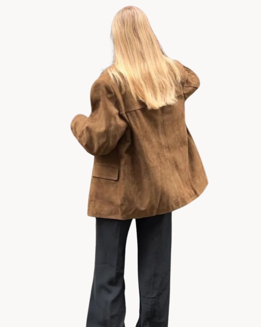 Paola Wildleder-Blazer