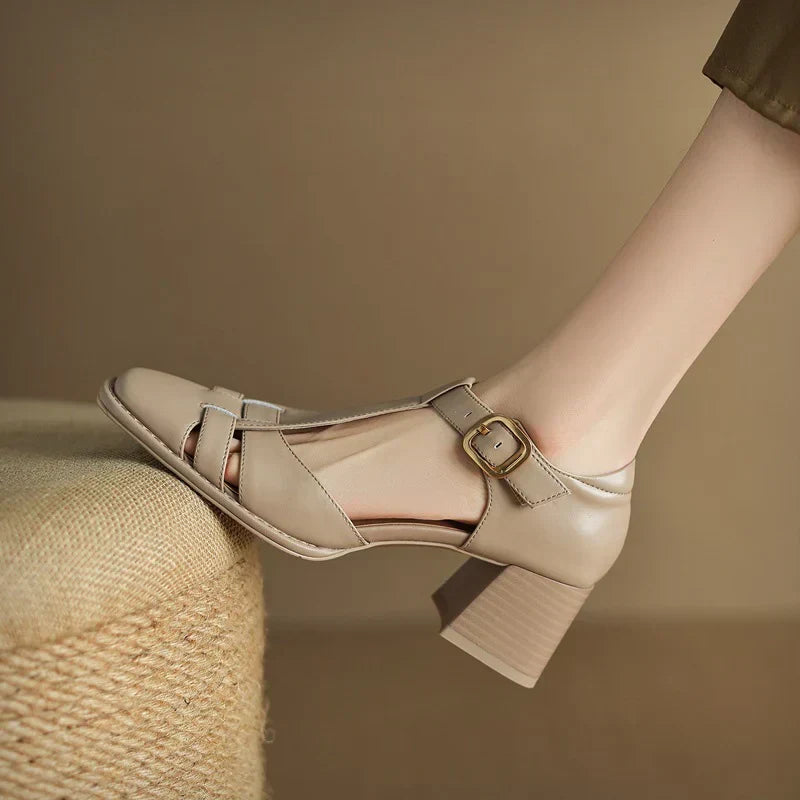 Michela – Mary Janes mit eckiger Kappe