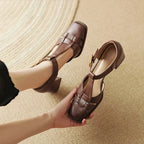 Michela – Mary Janes mit eckiger Kappe