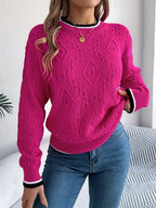 Verity - Eleganter gestreifter Pullover