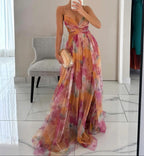 Sanne™ - Romantisches Fließendes Abendkleid