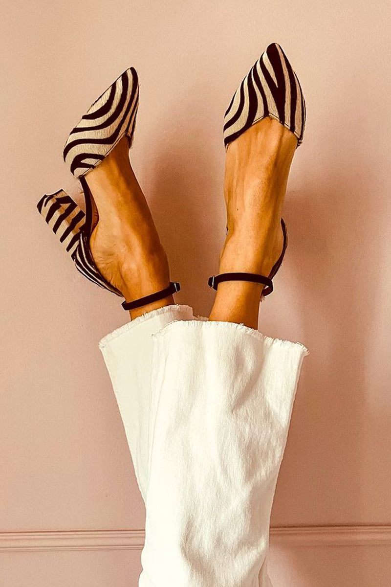 Viola™ – Pumps met zebraprint