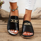 Kinsley™ | Comfortabele sandalen met gesp