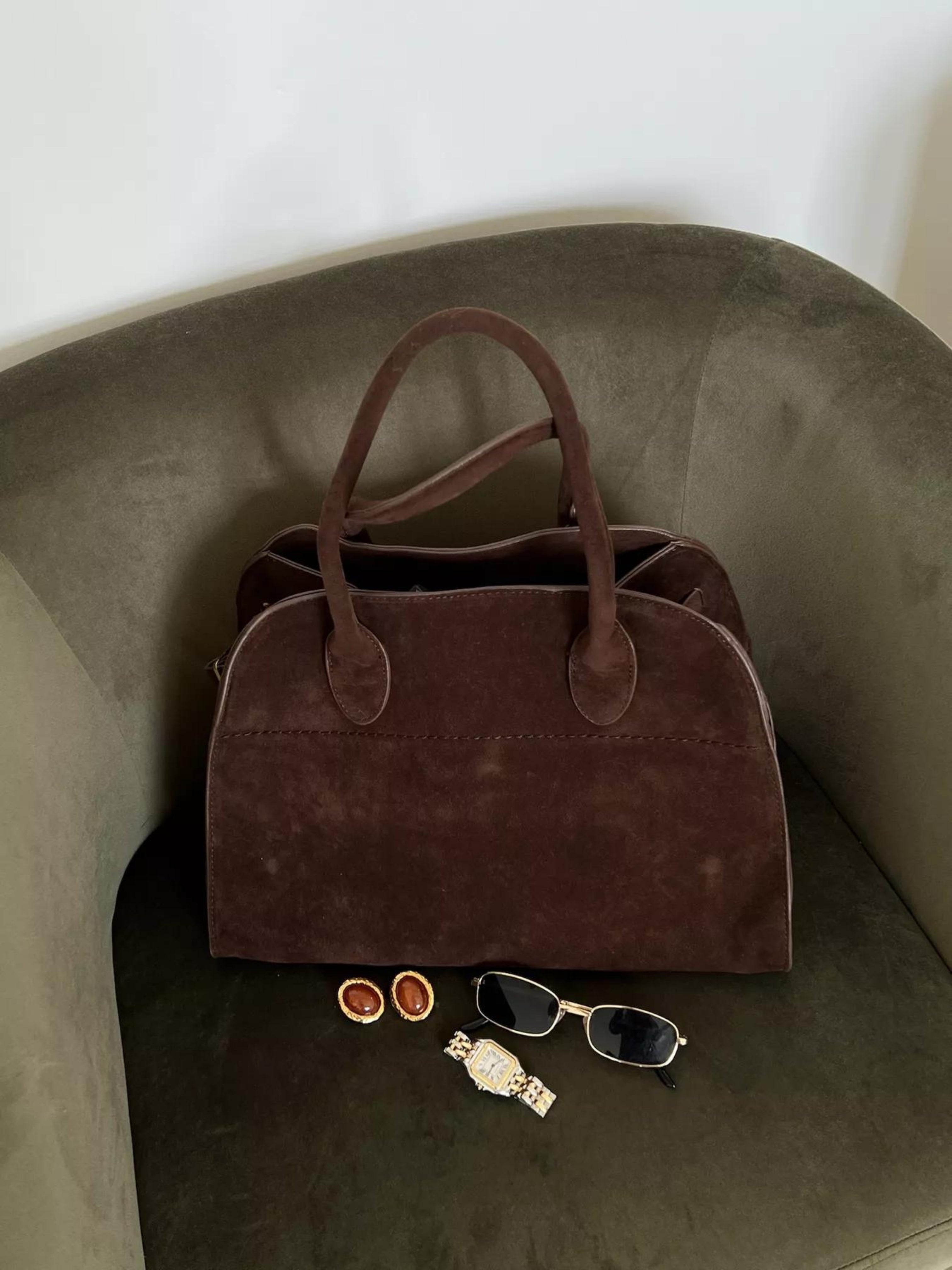 Ebony - Wildledertasche
