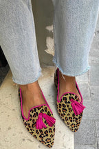 Asma™ – Platte schoenen met luipaardprint