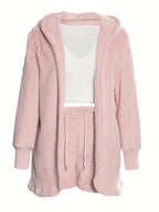 Kuschelige, weiche Damen Pyjama Set mit verschiedenen Farben