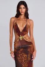 Hestia - Jungle Maxikleid