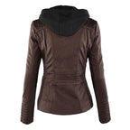 Gia - Leren bikerjack