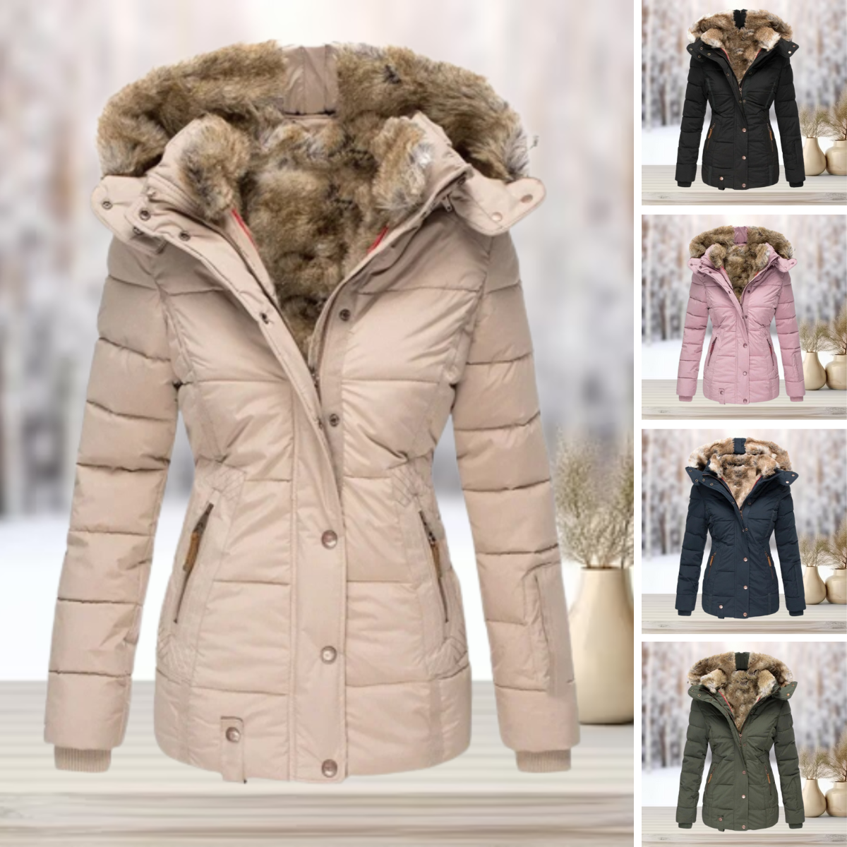 Andrea – Luxe winterjas