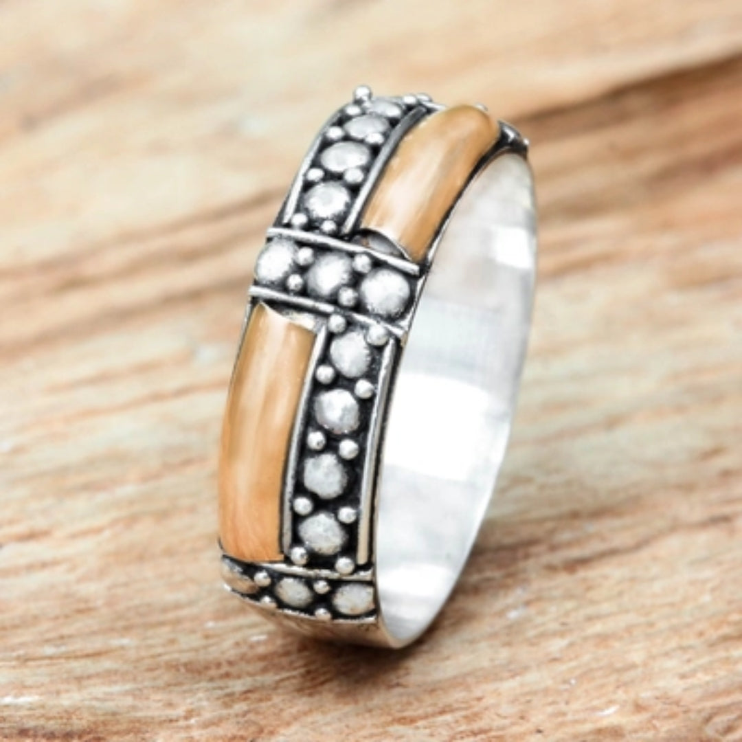 Vintage zilveren ring