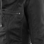 Gia - Leren bikerjack