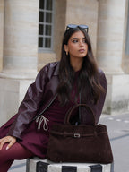 Rosalia  Wildledertasche