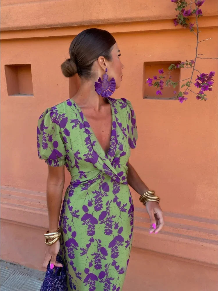 Lieke™ - Bunte Sommerdruckkleid