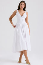 Eurybia - Korsett-Midikleid