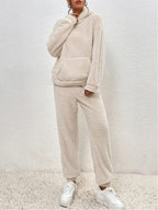 Zacht dames teddy-jumpsuit met capuchon - Zacht & Warm