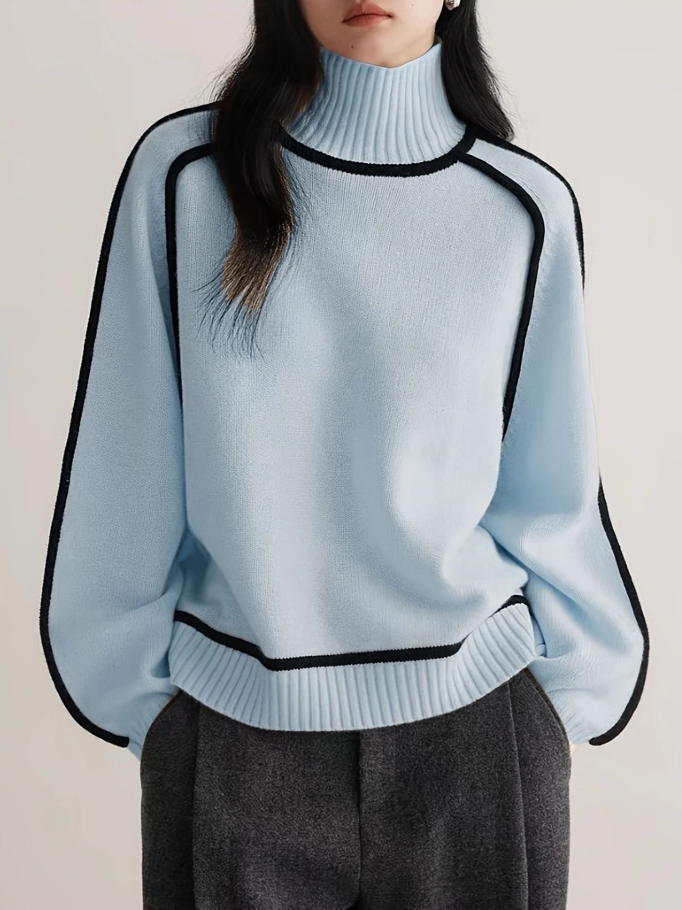 Emilie -Weicher Rollkragenpullover