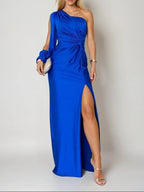 Riley™ - Ein-Schulter Abendkleid