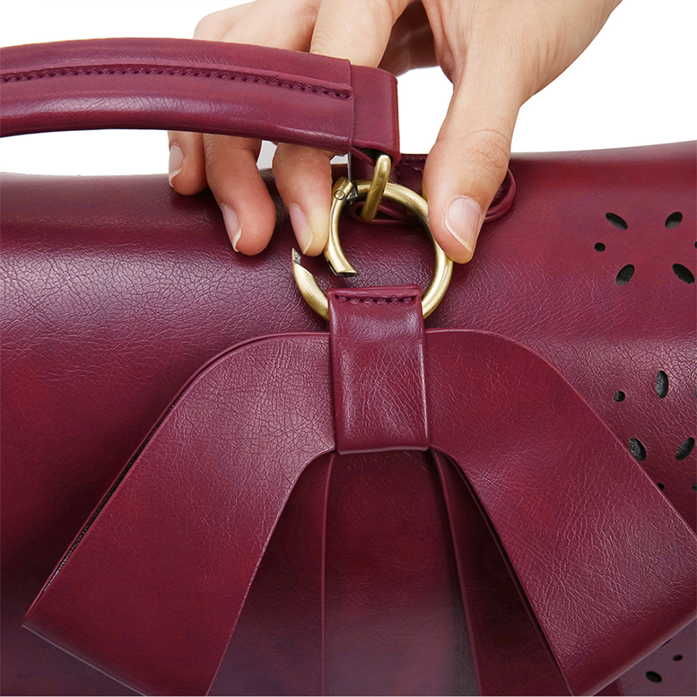 Bernadette – Schleifen-Satchel Handtasche