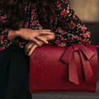 Bernadette – Schleifen-Satchel Handtasche