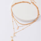Gouden Roos Hanger Ketting