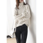Cherry - Herbstlicher Rollkragenpullover