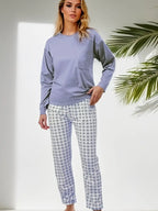 Comfortabele damespyjama in diverse kleuren