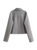 Lynn -  Button Jacke
