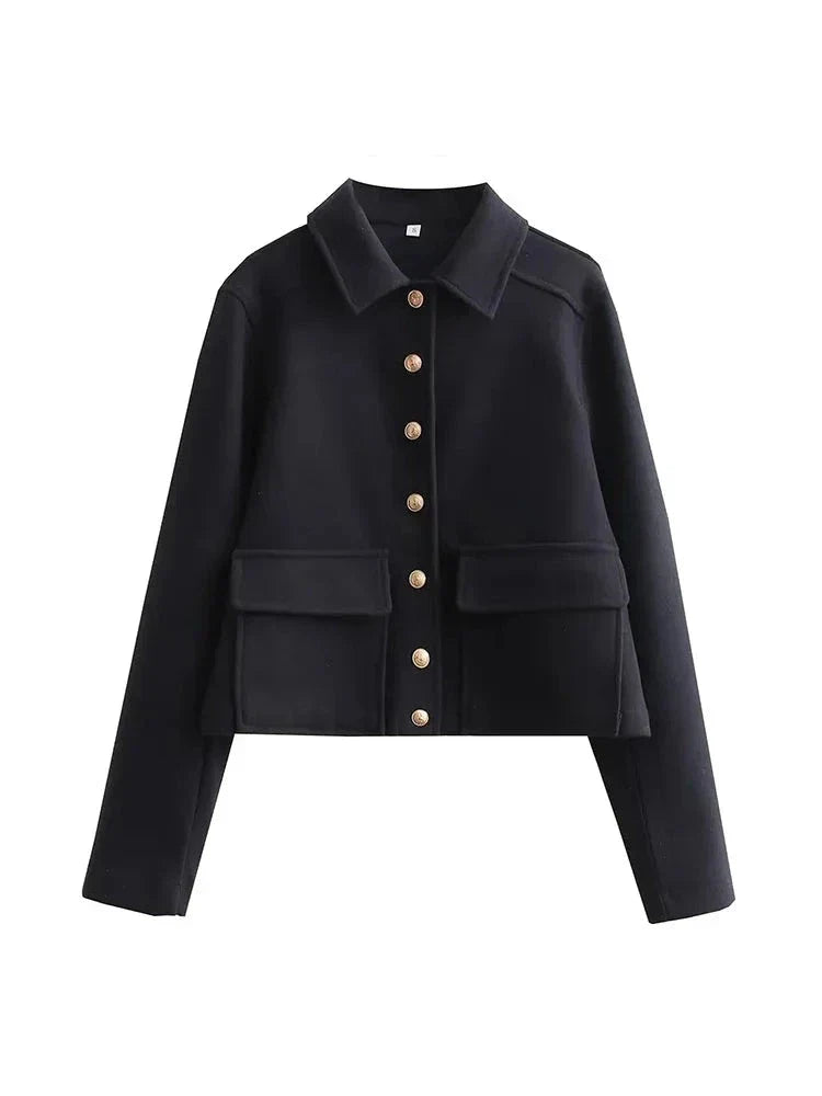 Lynn -  Button Jacke