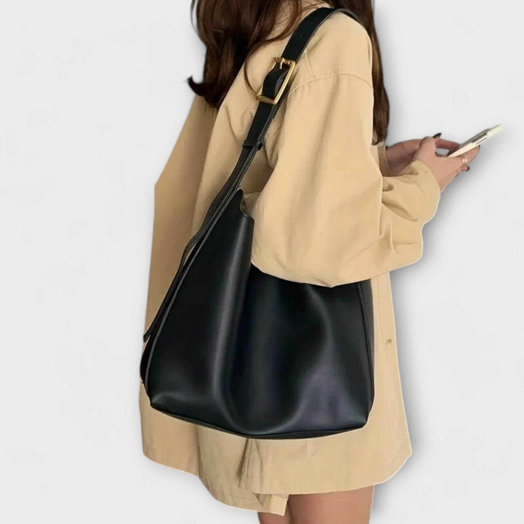 Isidore – Elegante Lederschultertasche