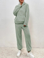 Zacht dames teddy-jumpsuit met capuchon - Zacht & Warm