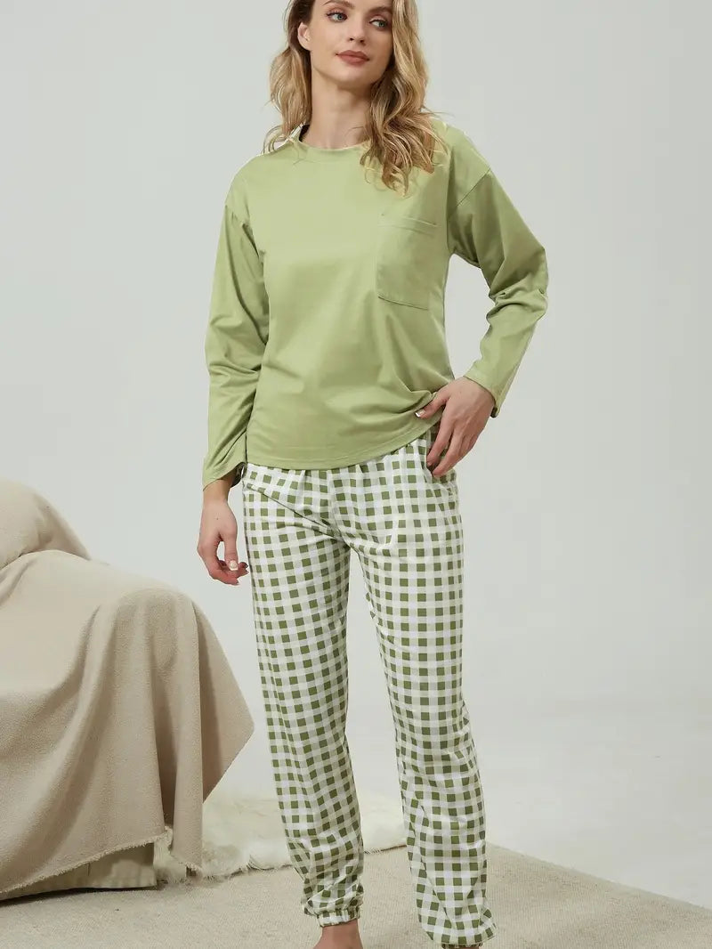 Comfortabele damespyjama in diverse kleuren