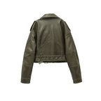 Alva - Leather Jacke