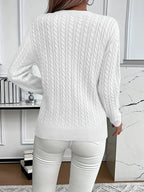 Florence - Zopfmusterpullover
