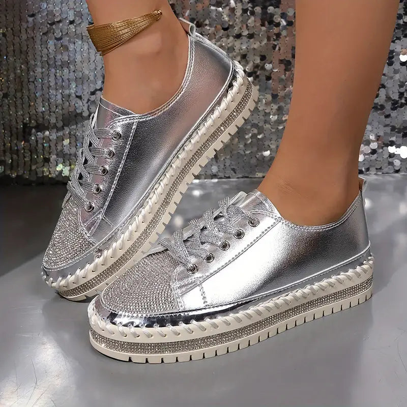 Crissa™ | Orthopädische Turnschuhe mit Strasssteinen