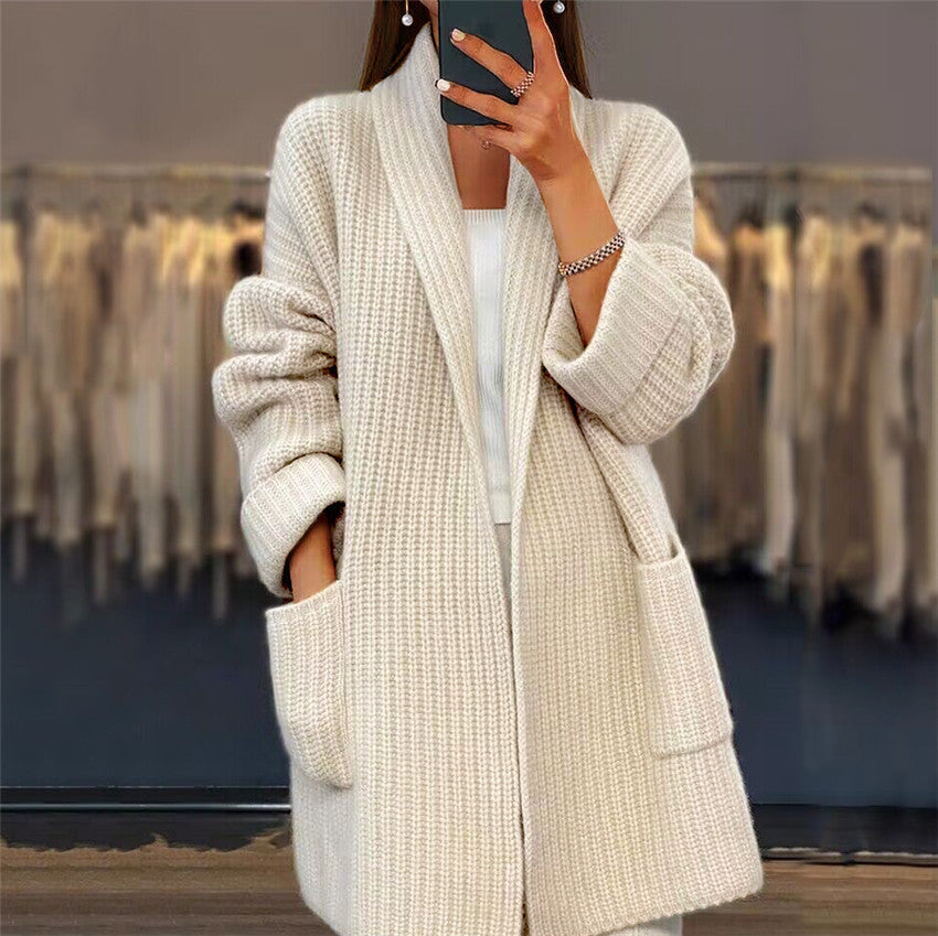 Celeste – Gestrickte Strickjacke