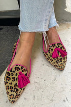 Asma™ – Platte schoenen met luipaardprint