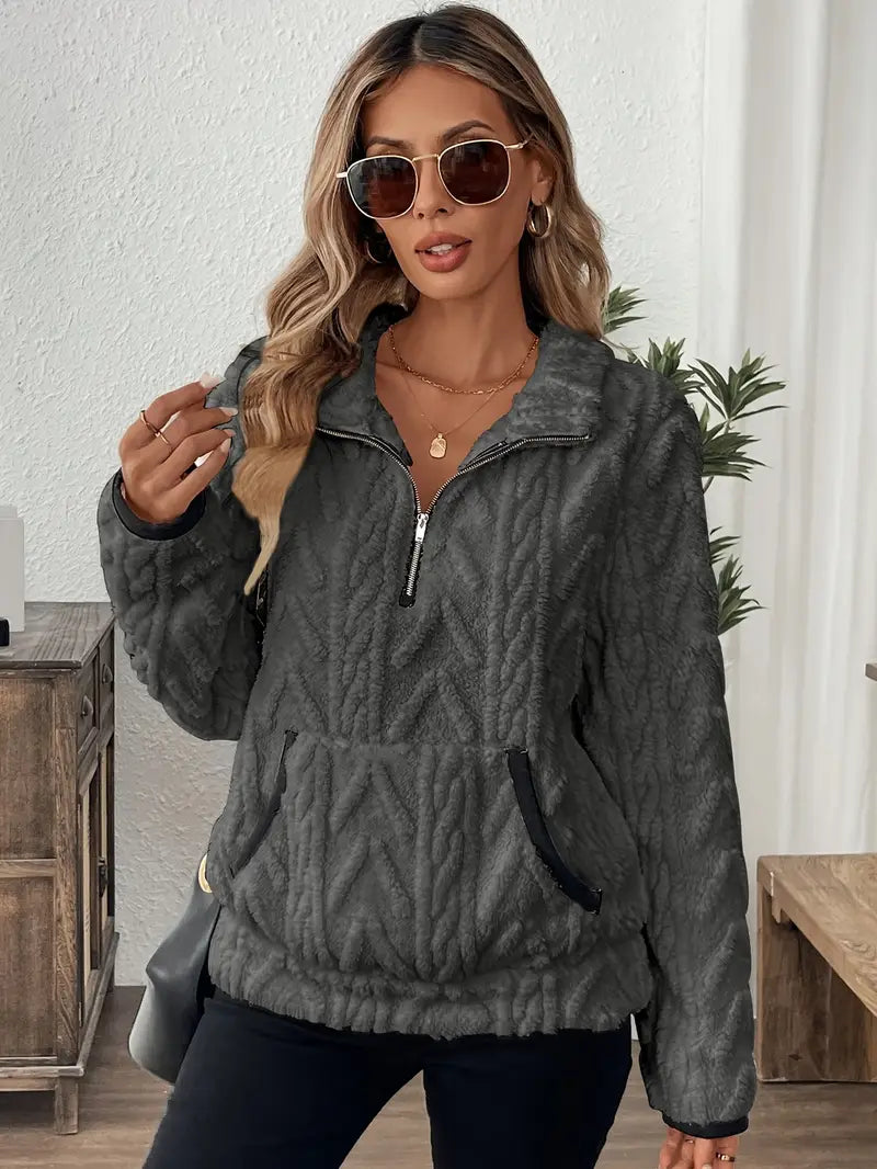 Claire - Fleece-Pullover