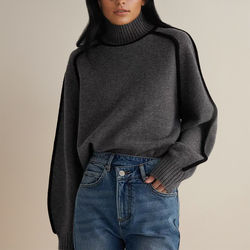 Emilie -Weicher Rollkragenpullover