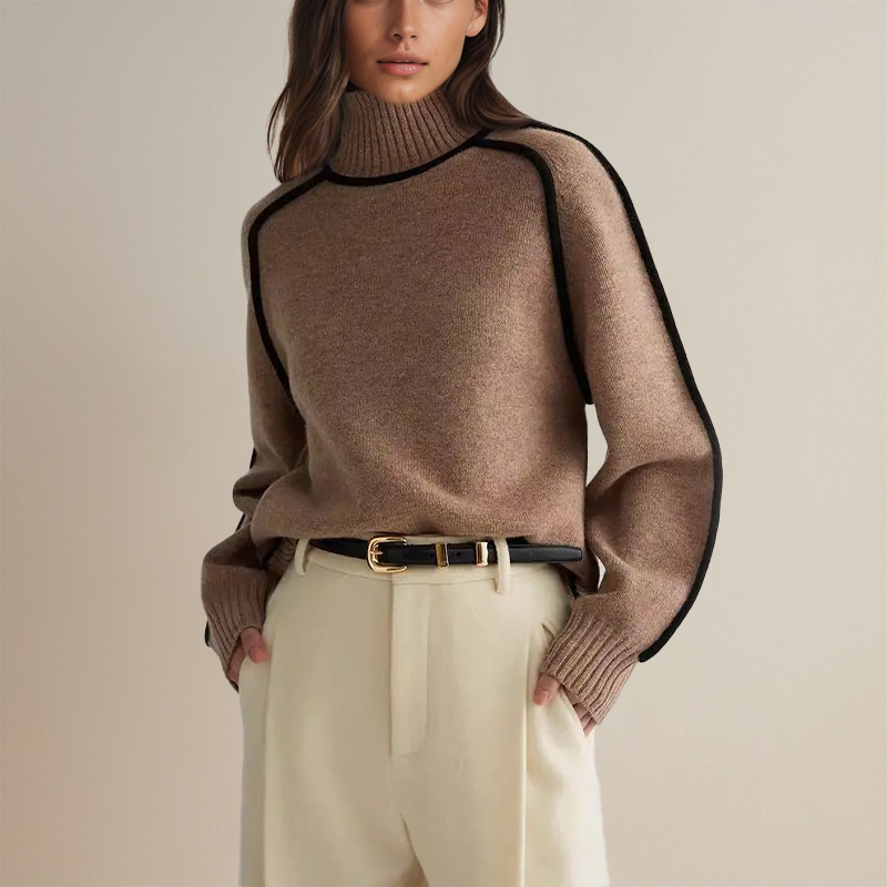 Emilie -Weicher Rollkragenpullover