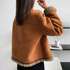 Lila - Shearling Jacke