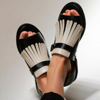 Britta™ - Slip-on-Sandalen mit Fransen