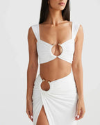 Achlys - Maxi-rokset met cut-outs