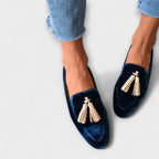 Quinnlyn – Op vintage geïnspireerde loafers met kwastjes