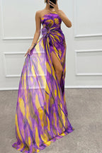 Fenna™ - Lebendige Elegante Drapierte Kleid