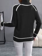 Janice - Pullover mit hohem Kragen