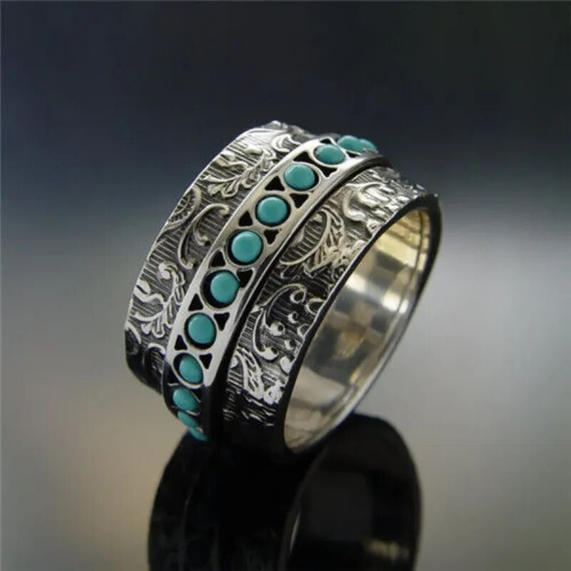 Vintage-turquoise ring