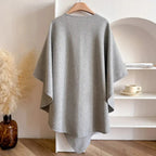 Lange ponchosjaal