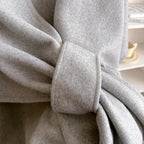 Lange ponchosjaal