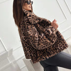Leona - Luxus Leopardmantel